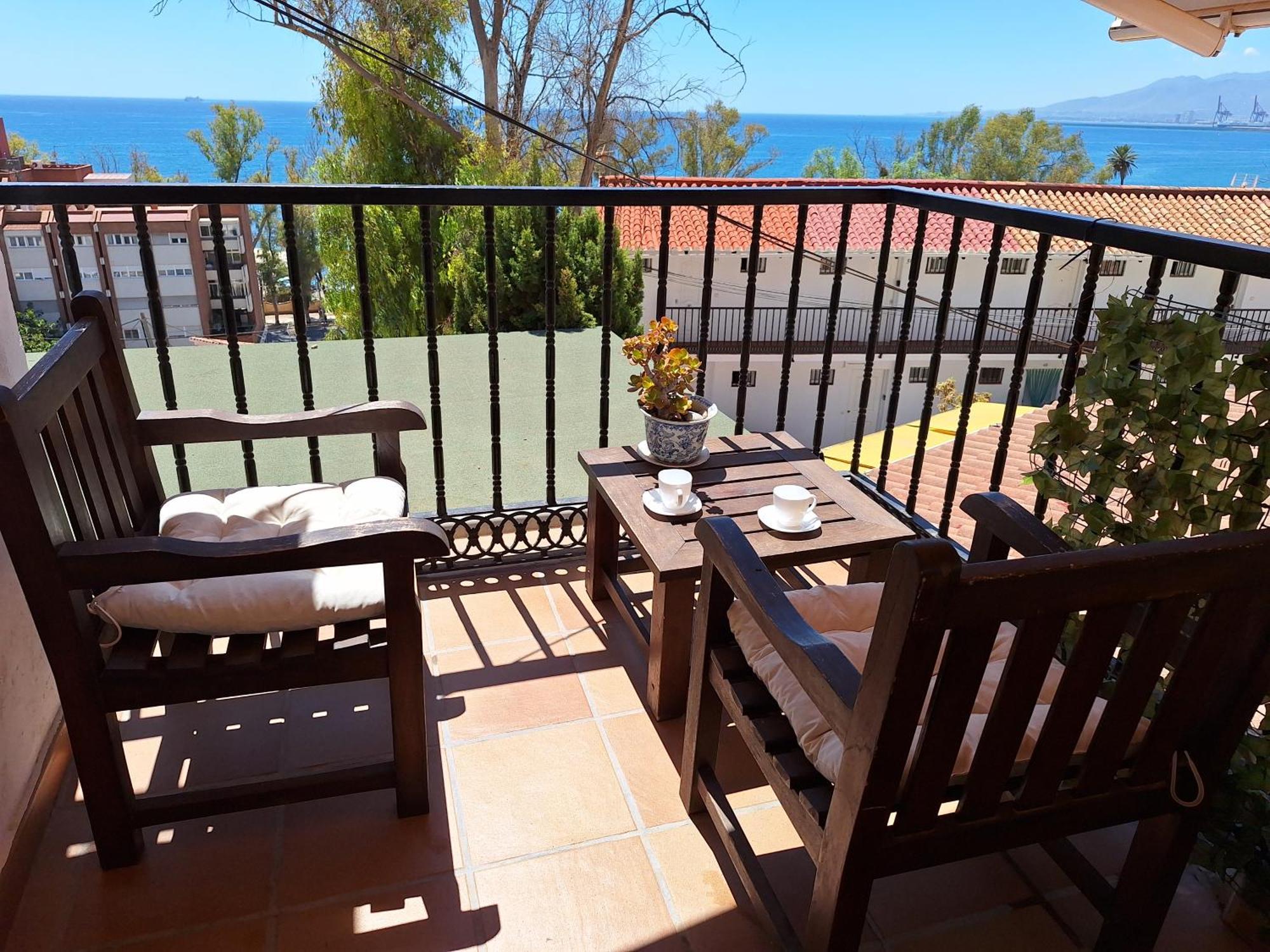 El Balneario Beach And Views, Apartamento Y Terraza 말라가 외부 사진