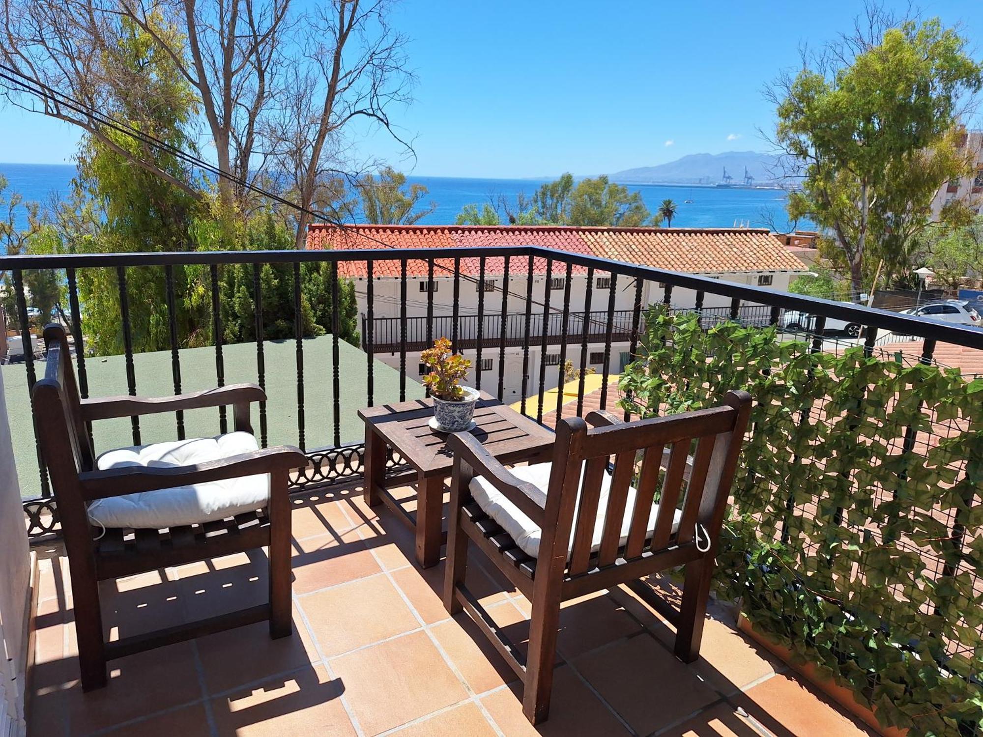 El Balneario Beach And Views, Apartamento Y Terraza 말라가 외부 사진